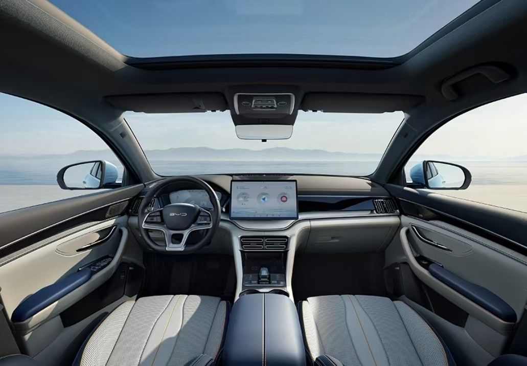 Electric Front Window BYD 2024 Song Plus Flagship Dm-I 150KM Hybrid Electric SUV