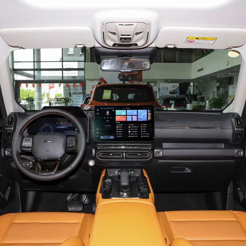 Affordable Great Wall H-DOG SUV Gasoline Cars with Multi-function Steering Wheel